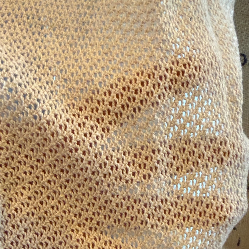 Guess Beige Open-Front Cardigan - Picture 2 of 5